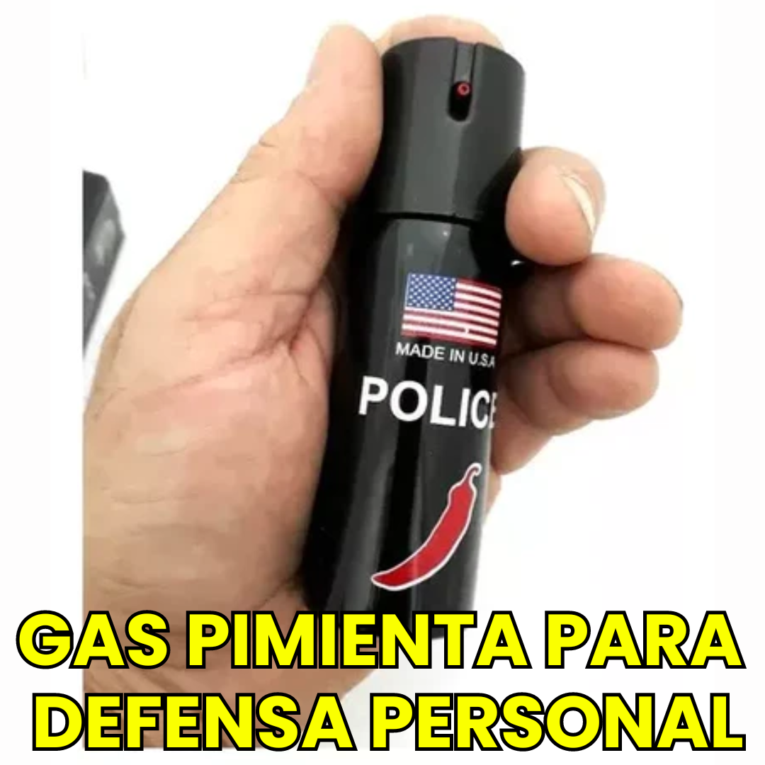 Spray gas pimienta 60ml defensa personal antirrobo defensa personal  GENERICO
